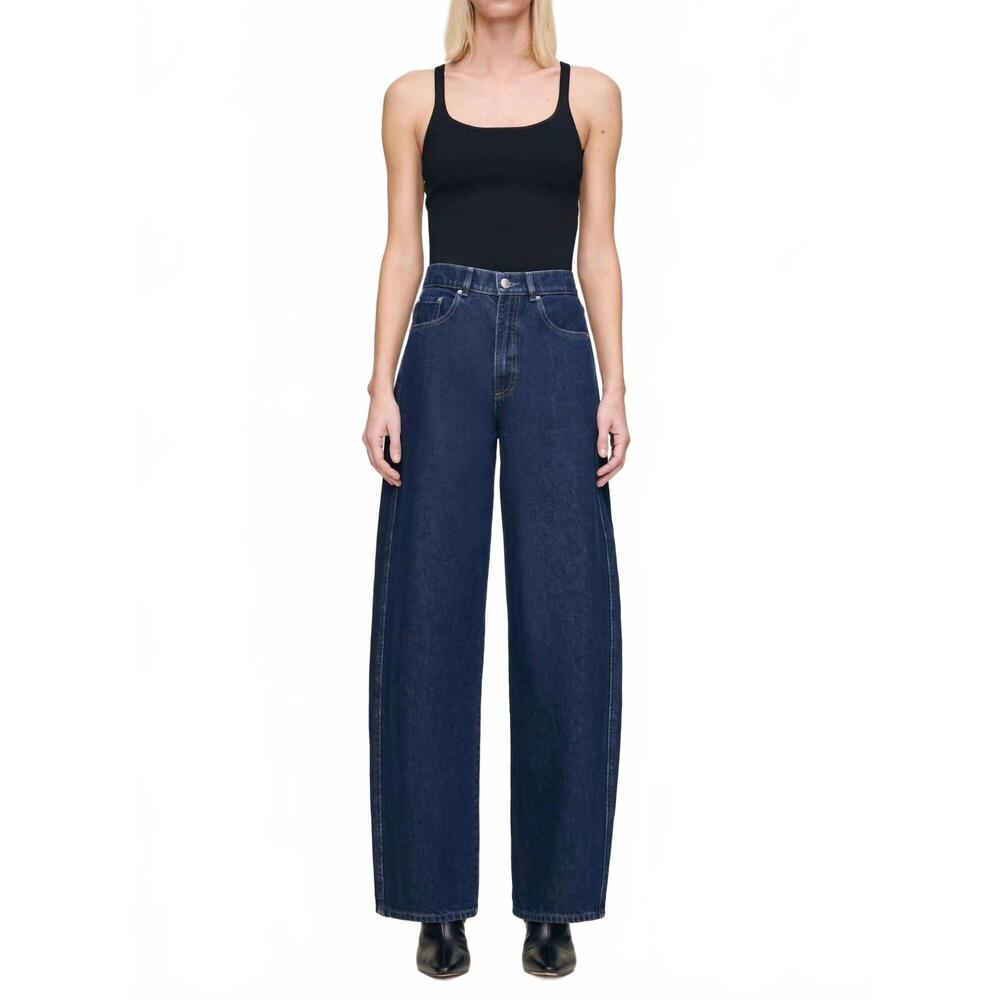 NEW DL1961 - WOMEN'S taylor relaxed barrel ultra high rise jeans in lake house
